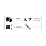 Foxeer 3 Mini Night1200TVL 0.00001lux IR visore notturno sensibile fotocamera 850nm IR Light PAL/NTSC RC Racing